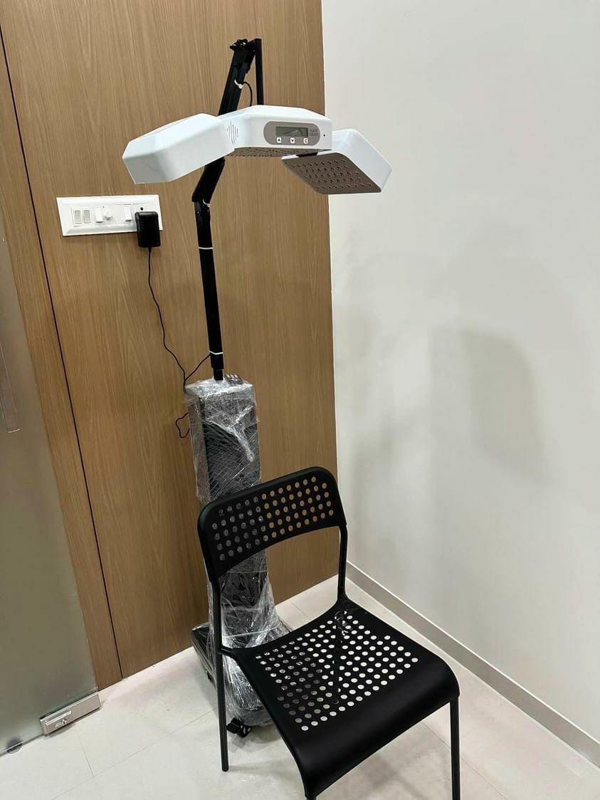Targeted light therapy equipment at the clinic